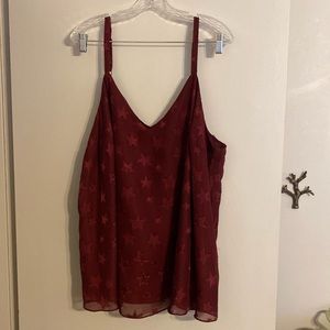 Torrid starry swing cami